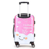 Maleta cabina sweet rosa trasero